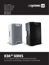 LD Systems ICOA 15A Coaxial PA 15″ Powered Speaker Le manuel du propriétaire