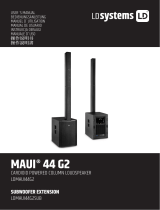 LD Systems MAUI 44 G2 SUB Manuel utilisateur