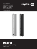 LD Systems Maui i1 Indoor/Outdoor Column 8Ω/70-100 V Le manuel du propriétaire