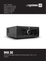 LD Systems IMA60 Installation Amplifier 65W Le manuel du propriétaire