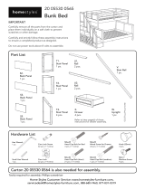 Home Styles 5530-56 Assembly Instructions