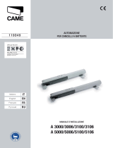 CAME A 3106 Guide d'installation