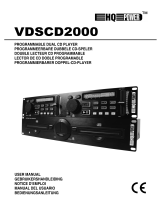 HQ Power VDSCD2000 Manuel utilisateur