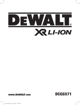 DeWalt DCGG571 Manuel utilisateur