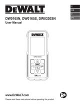 DeWalt DW0165S Manuel utilisateur