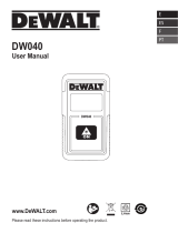 DeWalt DW040HD Manuel utilisateur