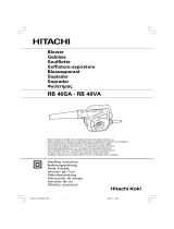 Hitachi RB 40VA Le manuel du propriétaire