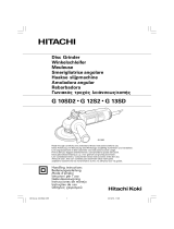 Hitachi G 12S2 Manuel utilisateur
