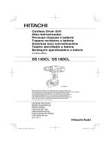 Hitachi DS 18DCL Le manuel du propriétaire