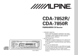 Alpine CDA-7850R Le manuel du propriétaire