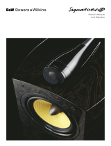 Bowers Wilkins SIGNATURE 800 Le manuel du propriétaire