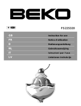 Beko FS225320 Le manuel du propriétaire