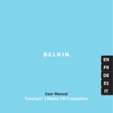 Belkin TUNECAST 3 #F8M010EA Le manuel du propriétaire