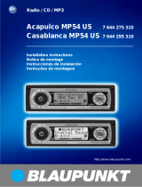 Blaupunkt Casablanca MP54 US Le manuel du propriétaire
