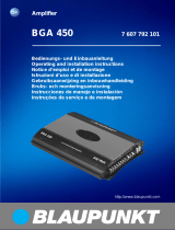 Blaupunkt BGA 450 Le manuel du propriétaire