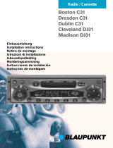 Blaupunkt MADISON DJ31 Le manuel du propriétaire