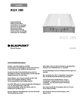 Blaupunkt BQX 280 2 Le manuel du propriétaire