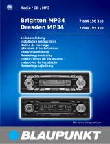 Blaupunkt MILANO MP34 Le manuel du propriétaire