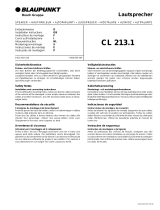 Blaupunkt CL 213.1 Le manuel du propriétaire