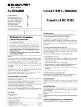 Blaupunkt FRANKFURT RCM 82 Le manuel du propriétaire