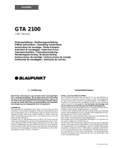 Blaupunkt GTA 2100 Le manuel du propriétaire