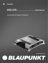 Blaupunkt GTA 275 Le manuel du propriétaire