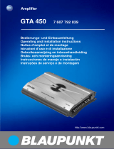 Blaupunkt GTA 450 Le manuel du propriétaire