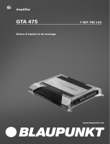 Blaupunkt GTA 475 Le manuel du propriétaire
