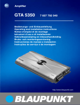 Blaupunkt GTA 5350 Le manuel du propriétaire