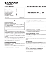 Blaupunkt HEILBRONN RCC 24 Le manuel du propriétaire