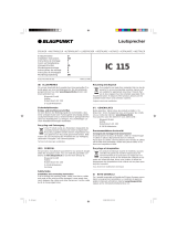 Blaupunkt IC 115 Le manuel du propriétaire