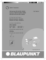 Blaupunkt IF OPEL CAN RCI-4A Le manuel du propriétaire