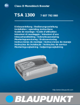 Blaupunkt TSA 1300 Le manuel du propriétaire