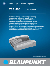 Blaupunkt TSA 460 Le manuel du propriétaire