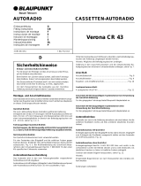 Blaupunkt Verona CR 43 Le manuel du propriétaire