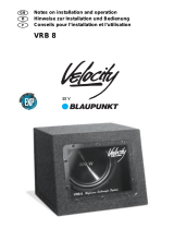 Blaupunkt VELOCITY VRB 8 Le manuel du propriétaire