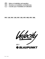 Blaupunkt VRC 165 Le manuel du propriétaire