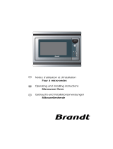 Brandt ME640XE1 Le manuel du propriétaire