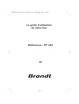Brandt FP261WF1 Le manuel du propriétaire