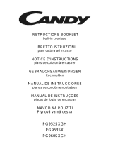 Candy PG 960 SXGH Le manuel du propriétaire