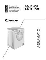 Candy AQUA 1000DF/3-S Le manuel du propriétaire