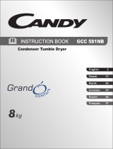 Candy GCC 581 NB-S Le manuel du propriétaire