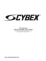 Cybex International 13240 MULTI PRESS Le manuel du propriétaire