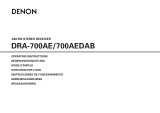 Denon DRA-700AE Le manuel du propriétaire