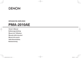 Denon PMA-2010AE Le manuel du propriétaire