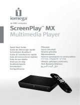 Iomega ScreenPlay MX Le manuel du propriétaire