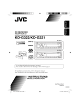 JVC KD-G322 Le manuel du propriétaire