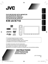 JVC KW-AVX710 - DVD Player With LCD Monitor Manuel utilisateur