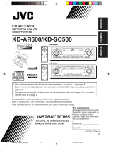 JVC KD-SC500 Le manuel du propriétaire
