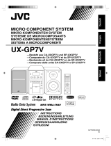 JVC UX-GP7VE Le manuel du propriétaire